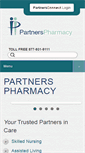 Mobile Screenshot of partnerspharmacy.com